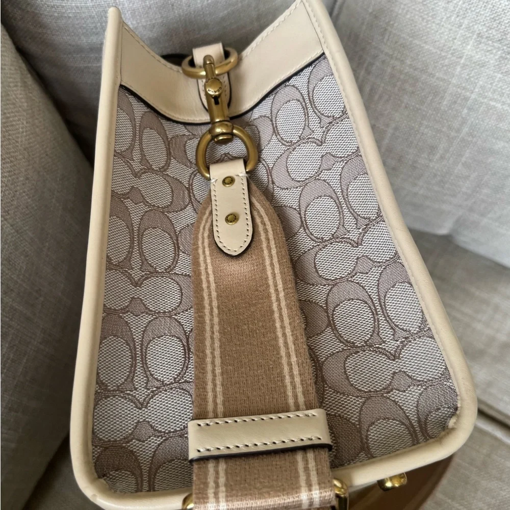 Coach field tote bag signature jacquard - Picture 6 of 17